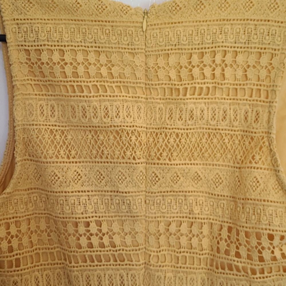 EUC Crochet  Multi tiered Bohemian style dress - Picture 6 of 9